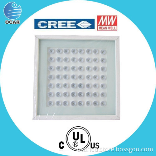 2015 Hot Sale high power gas station led canopy lights with Mean Well driver packing lot